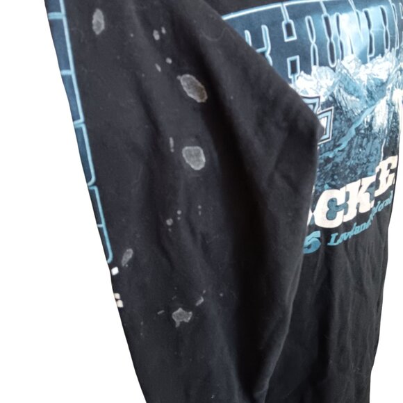 XXL men's T-shirt Harley-Davidson Thunder Rockies 2005 Loveloand Colorado USA - Picture 4 of 8